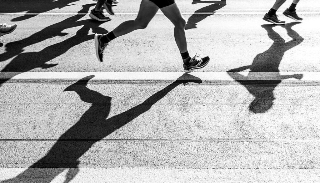 running marathon sports monochrome 6660182